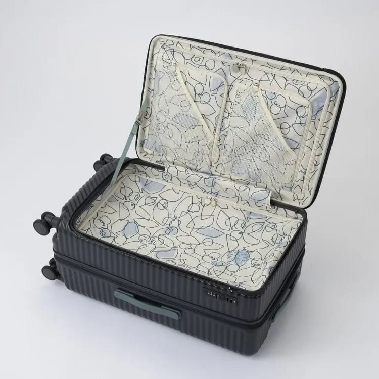 HaNT Coconto Suitcase, Front Opening, 65/78L 6