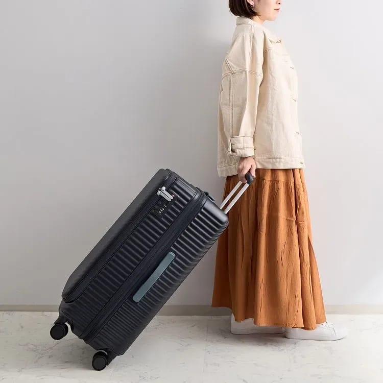 HaNT Coconto Suitcase, Front Opening, 65/78L 3